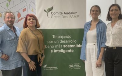 El Comité Andaluz Green Deal de FAMP se reúne en el foro Greencities de Málaga para presentar el concurso «Escaparate Verde de Andalucía»